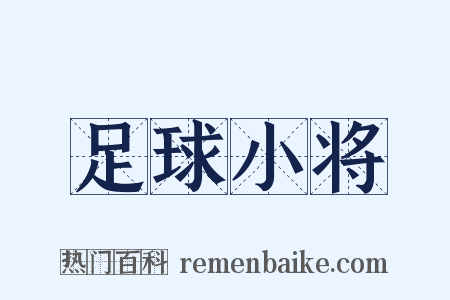 足球小将是什么意思的图片